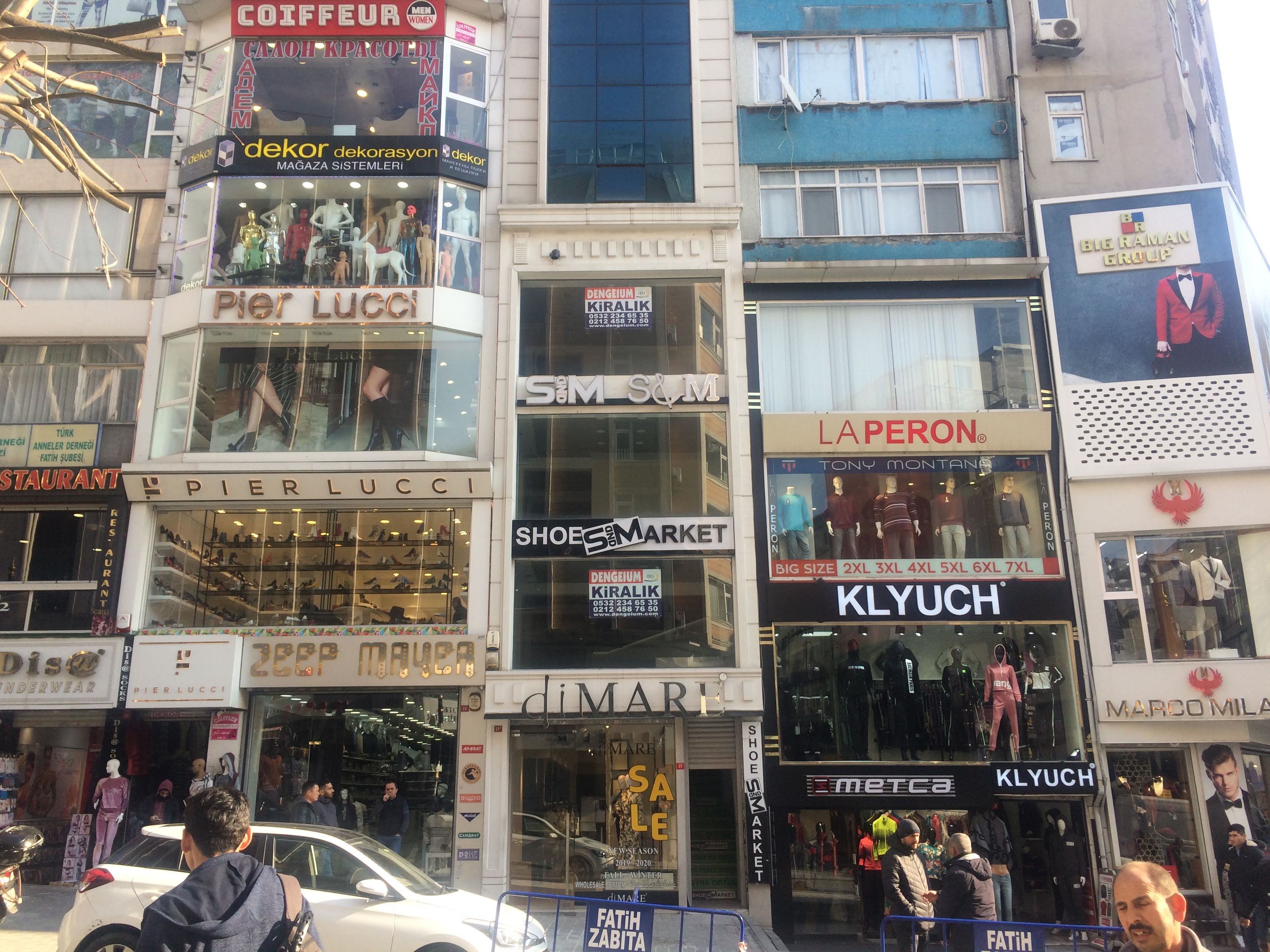 STORE FOR RENT IN LALELİ KOSKA MAIN STREET IN ISTANBUL